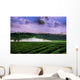 Tea Plantation Landscape Wall Decal