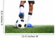 Soccer Ball with Feet Wall Decal