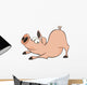 Pig Cartoon Wall Decal