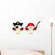 Pirates Owls Wall Stickers Wall Decal