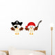 Pirates Owls Wall Stickers Wall Decal