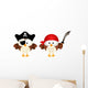 Pirates Owls Wall Stickers Wall Decal
