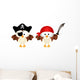 Pirates Owls Wall Stickers Wall Decal