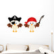 Pirates Owls Wall Stickers Wall Decal