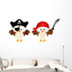 Pirates Owls Wall Stickers Wall Decal
