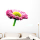 Fresh Pink Daisy Flower Wall Decal Design 2