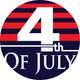 4th July Icon Wall Decal