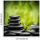 Zen Stones Wall Decal Design 10