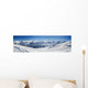 180 Panorama Silvretta Skigebiet Wall Decal