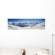 180 Panorama Silvretta Skigebiet Wall Decal