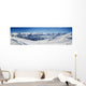 180 Panorama Silvretta Skigebiet Wall Decal
