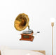 Old Gramophone Wall Decal