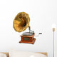 Old Gramophone Wall Decal