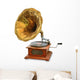 Old Gramophone Wall Decal