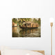 Traditional Indian houseboat Wall Mural