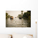 Traditional Indian houseboat Wall Mural