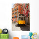 Tram Narrow Street Alfama Wall Decal