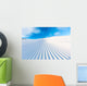 Groomed Ski Piste Wall Decal