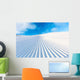 Groomed Ski Piste Wall Decal