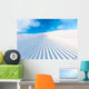 Groomed Ski Piste Wall Decal