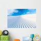 Groomed Ski Piste Wall Decal