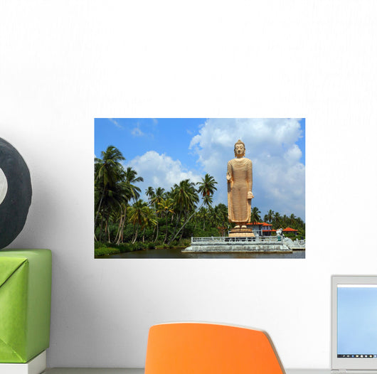 Peraliya Buddha Statue Hikkaduwa Wall Decal