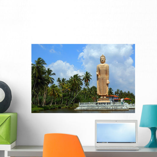 Peraliya Buddha Statue Hikkaduwa Wall Decal