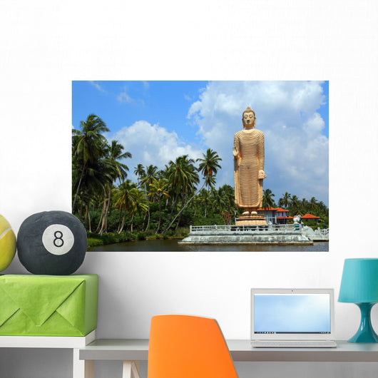 Peraliya Buddha Statue Hikkaduwa Wall Decal