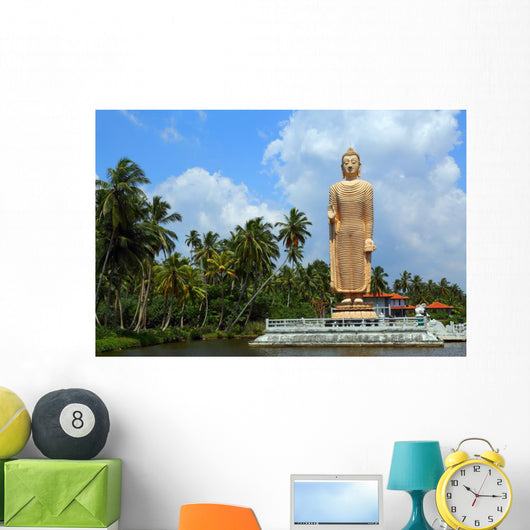 Peraliya Buddha Statue Hikkaduwa Wall Decal