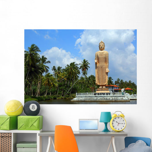 Peraliya Buddha Statue Hikkaduwa Wall Decal