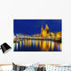 Night Amsterdam Canal and Wall Decal