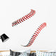 Baseball Stitches Wall Decal
