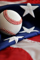 America's Pastime Baseball Wall Decal