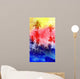 Watercolor Silhouettes Palm Trees Wall Decal