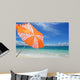 南国沖縄の美しい珊瑚の海と夏空 Wall Mural