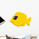 Cute Butterfly Fish Cartoon Wall Decal
