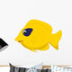 Cute Butterfly Fish Cartoon Wall Decal