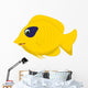 Cute Butterfly Fish Cartoon Wall Decal