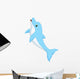 Cute Dolphin Cartoon Wall Decal