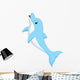 Cute Dolphin Cartoon Wall Decal