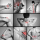 Pain Man's Body Wall Decal