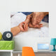 Hand Woman Touching Senior Wall Decal