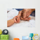 Hand Woman Touching Senior Wall Decal