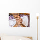 Hands Old Woman Wall Decal