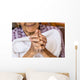 Hands Old Woman Wall Decal