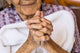 Hands Old Woman Wall Decal