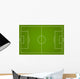 Soccer Field Vector Illustration Wall Decal