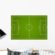 Soccer Field Vector Illustration Wall Decal