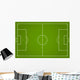 Soccer Field Vector Illustration Wall Decal