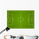Soccer Field Vector Illustration Wall Decal